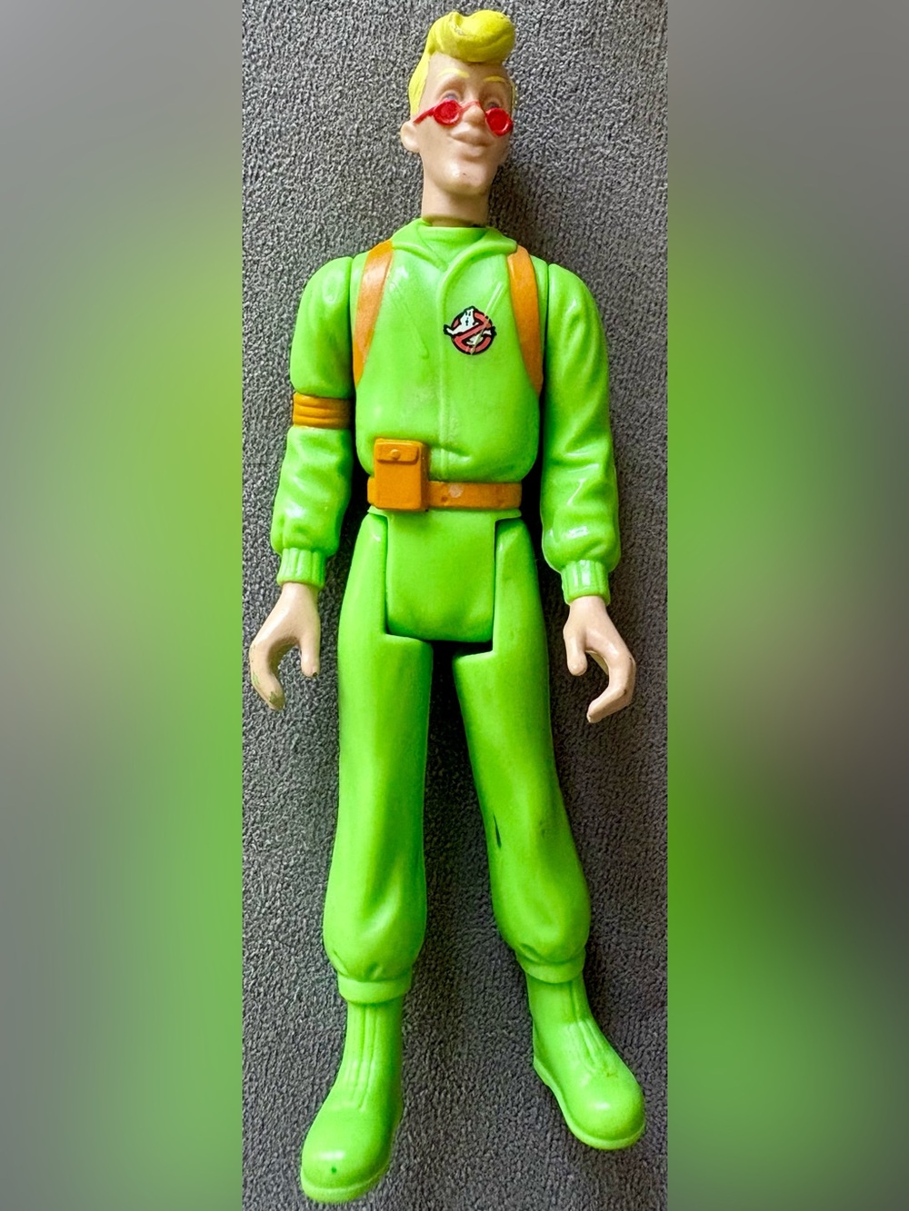 Rare The Real Ghostbusters Slimed Hero Egon Spengler 1990 Kenner " Action Figure